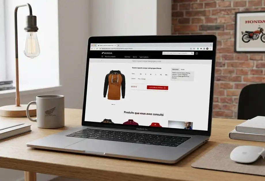 Honda E-shop – Produits dérivés