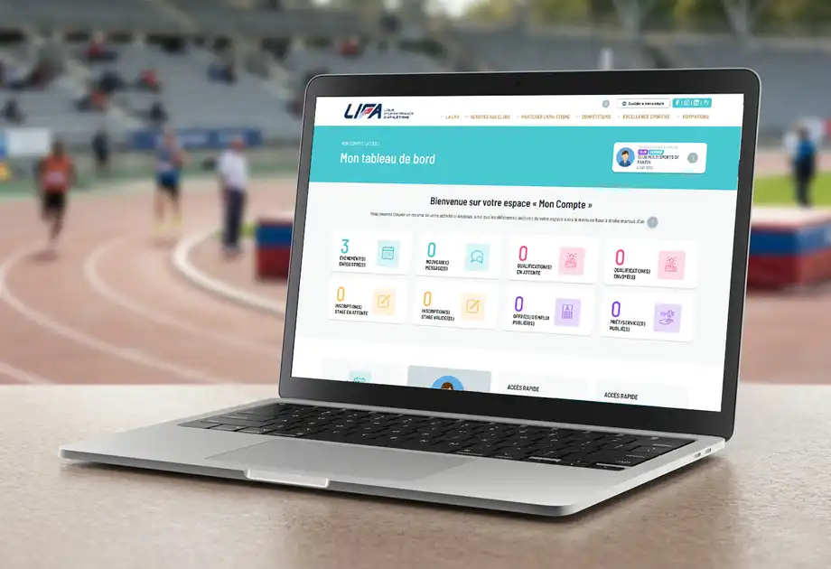 Site internet de la Ligue d'Île-de-France d'Athlétisme
