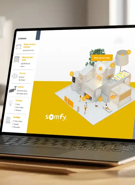 Configurateur maison connectée Somfy