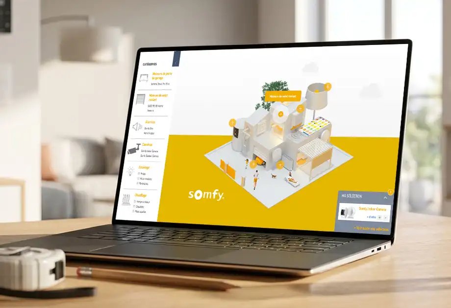 Configurateur maison connectée Somfy